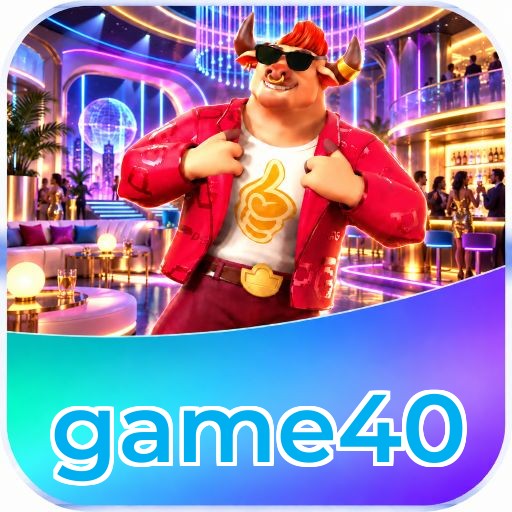 Interface da plataforma game40 mostrando slots populares e bônus de boas-vindas